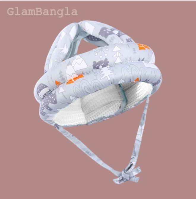 Cotton Baby Safety Head Protection Helmet - Image 2